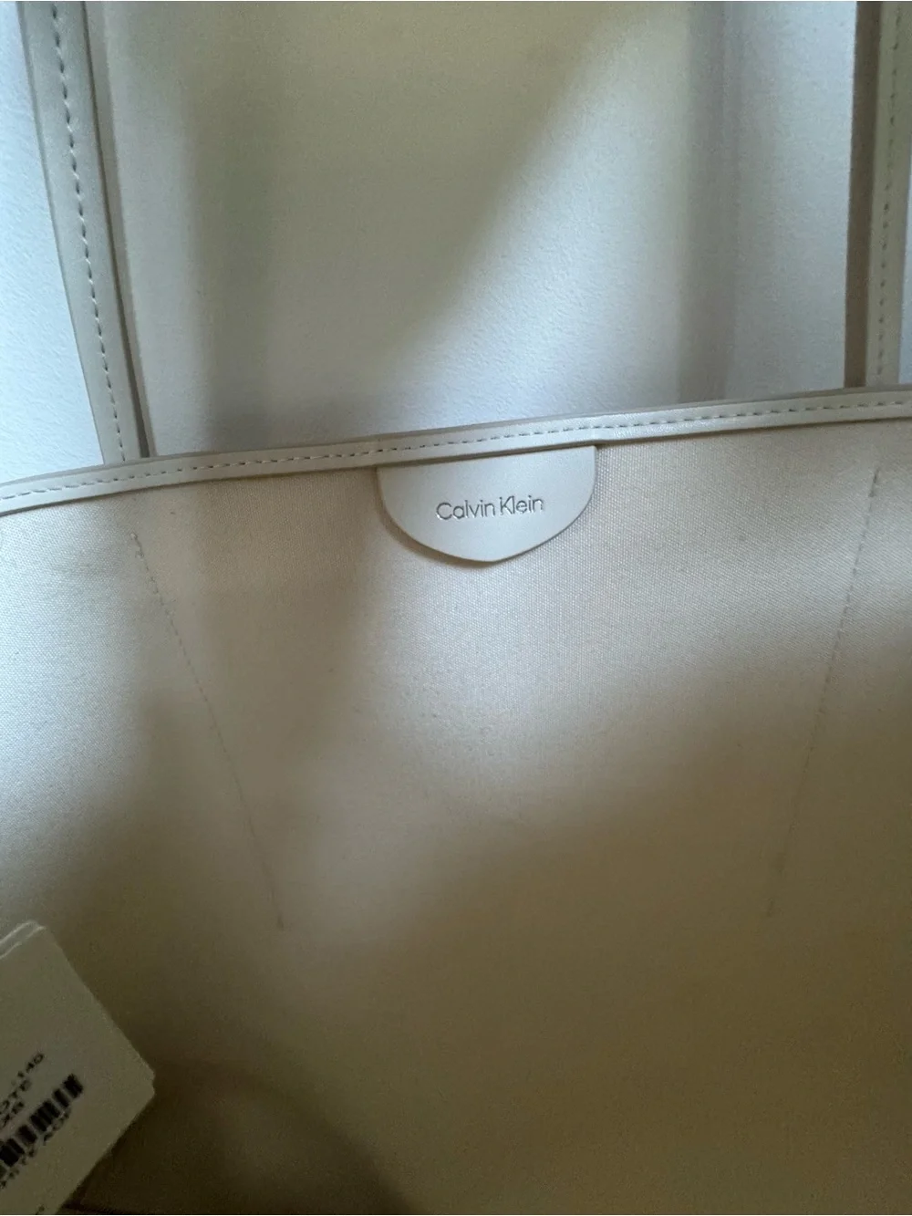 Calvin Klein Large Tote with Slim Double Handles